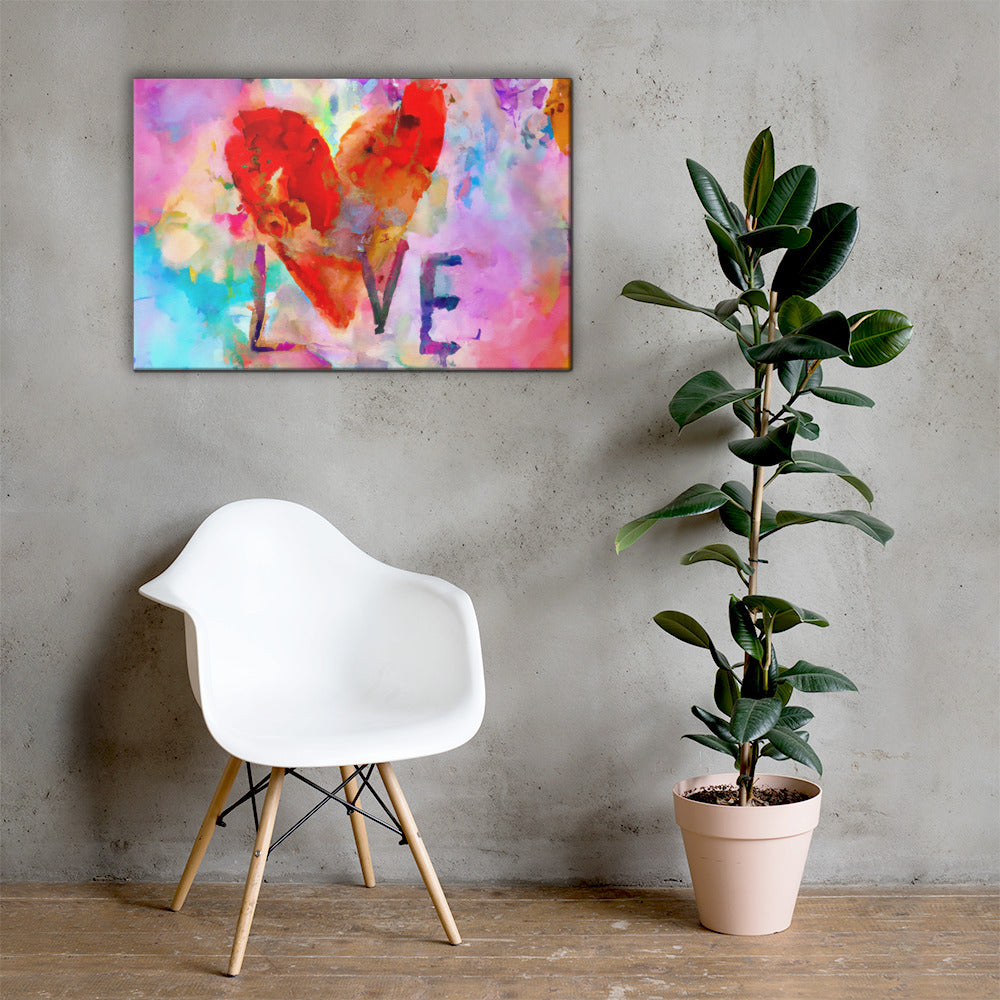 Love, Abstracts, Digital Art, Canvas Print, High Quality Image, For Home Decor & Interior Design