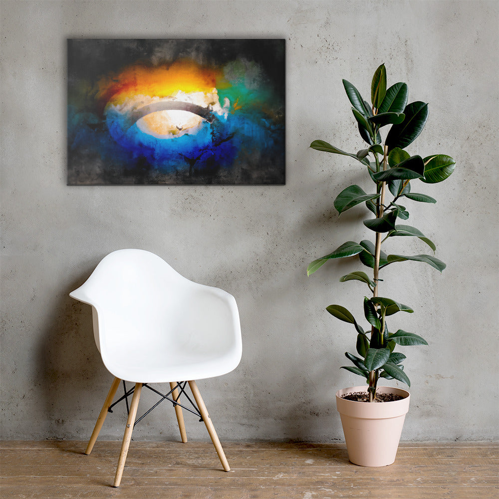 Singularity, Celestials, Digital Art, Canvas Print, High Quality Image, For Home Decor & Interior Design