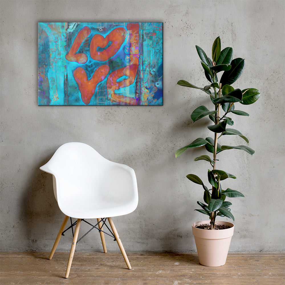 Love, Abstracts, Digital Art, Canvas Print, High Quality Image, For Home Decor & Interior Design