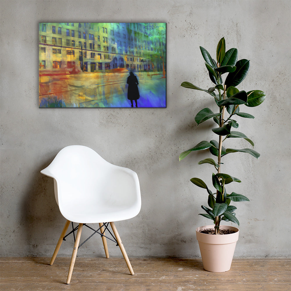 Urban Vibes, Digital Art, Canvas Print, High Quality Image, For Home Decor & Interior Design