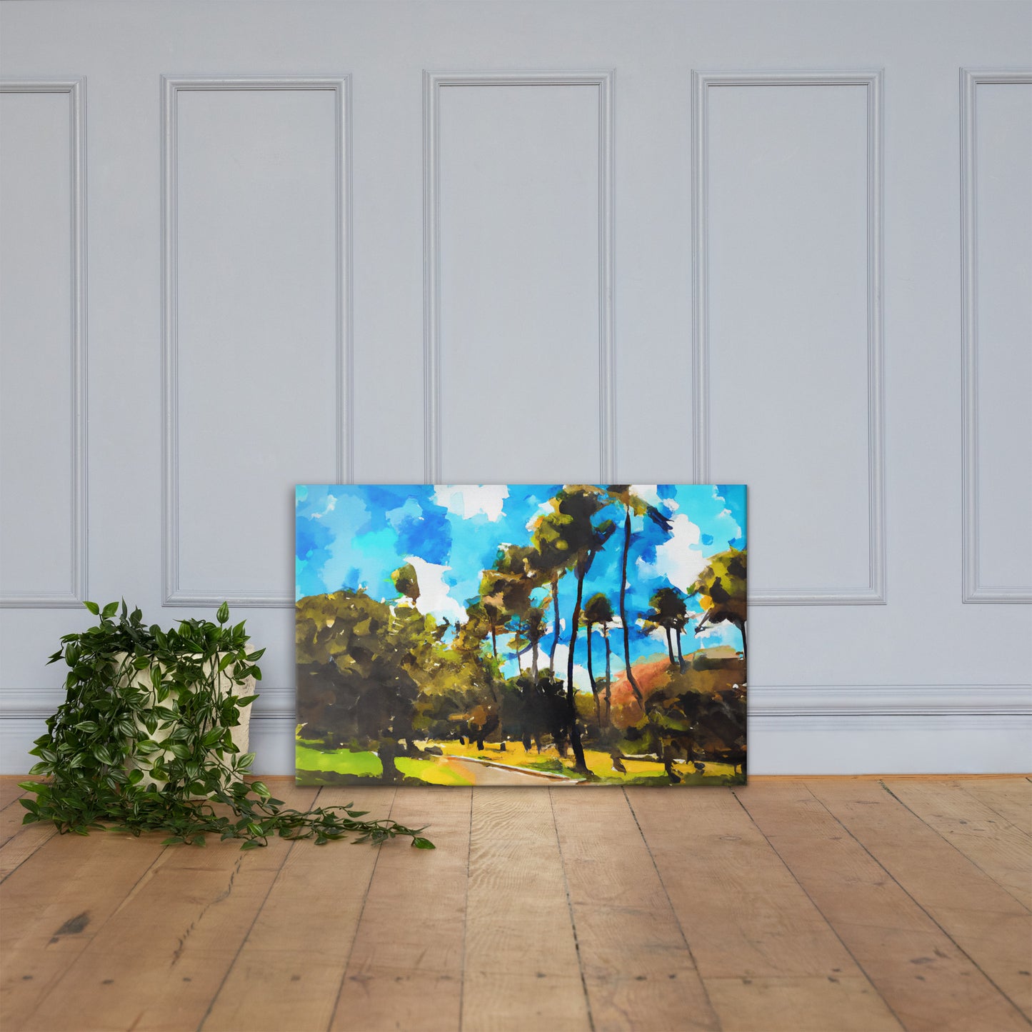 Hawaiian Breeze, Scenics, Digital Art, Canvas Print, High Quality Image, For Home Decor & Interior Design