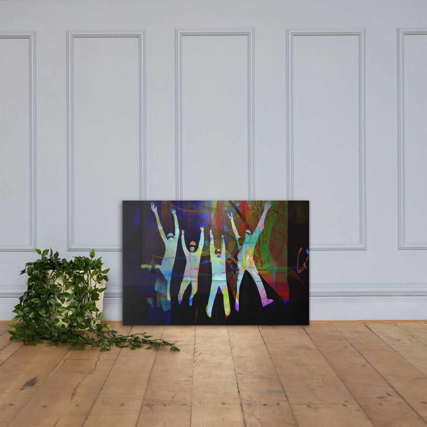 Celebrate, Portraits, Digital Art, Canvas Print, High Quality Image, For Home Decor & Interior Design