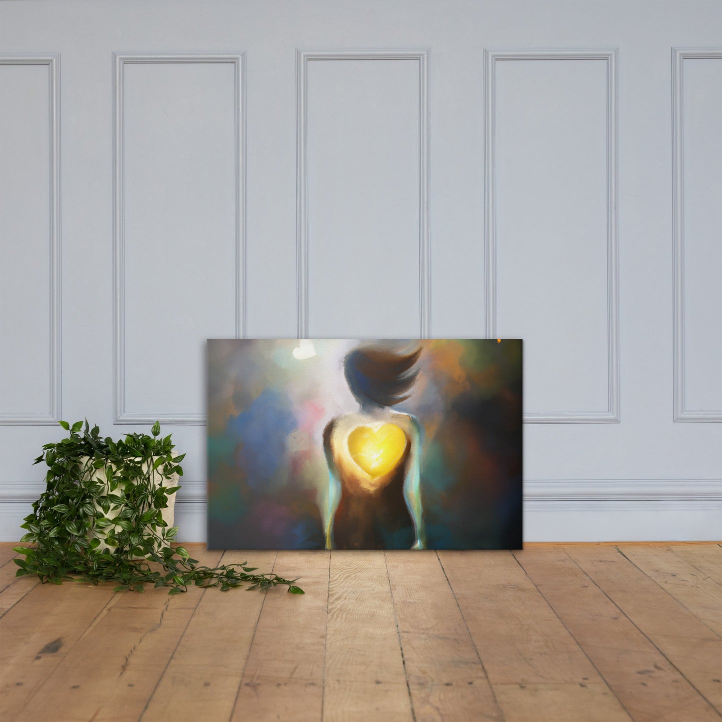 Angel Heart, Angelics, Digital Art, Canvas Print, High Quality Image, For Home Decor & Interior Design