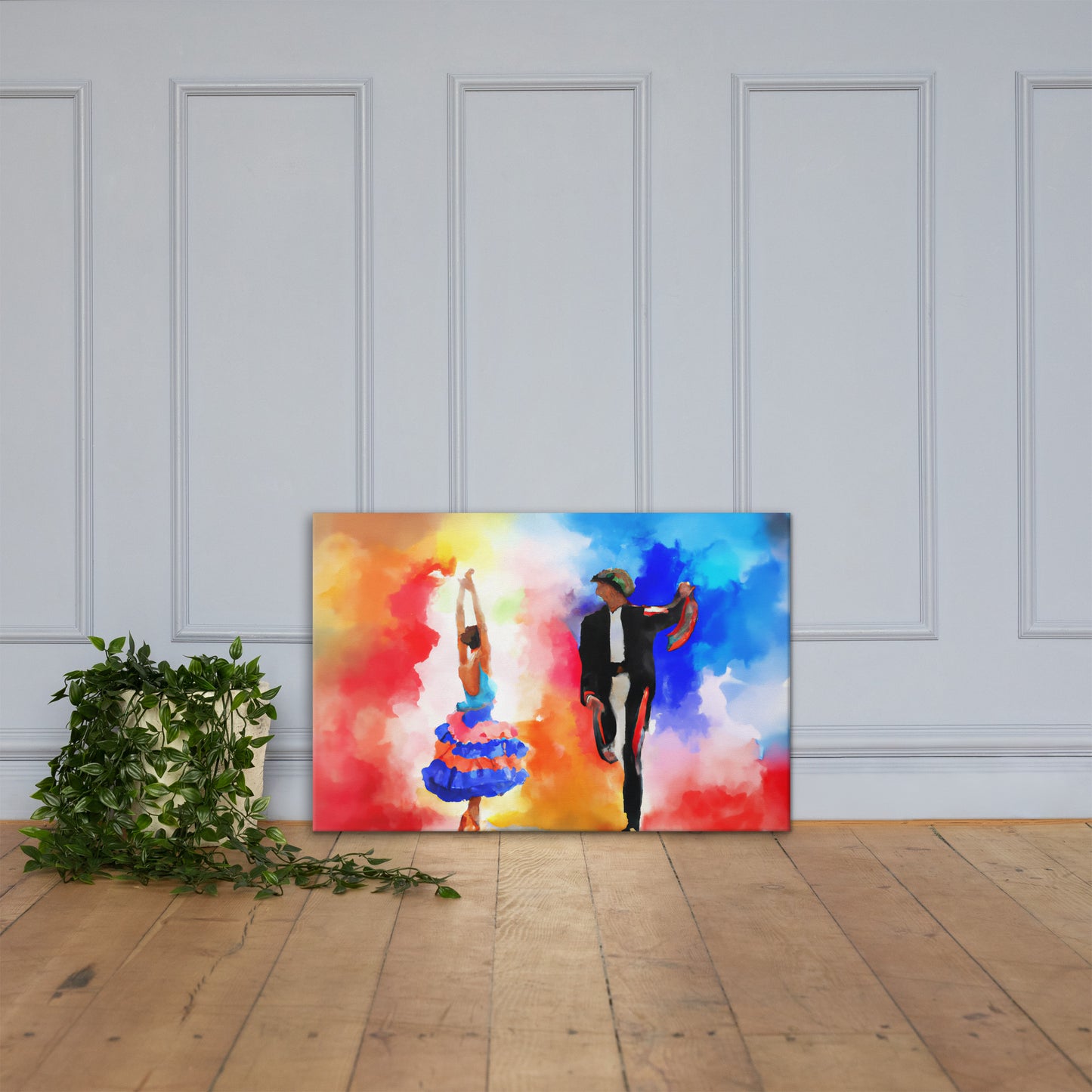 Dance, Portraits, Digital Art, Canvas Print, High Quality Image, For Home Decor & Interior Design