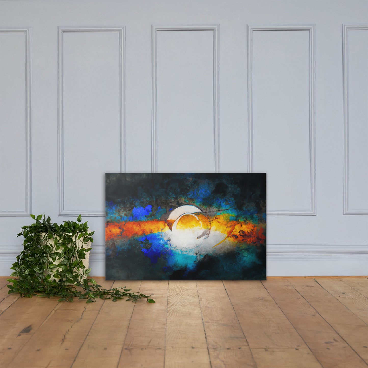 Singularity, Celestials, Digital Art, Canvas Print, High Quality Image, For Home Decor & Interior Design