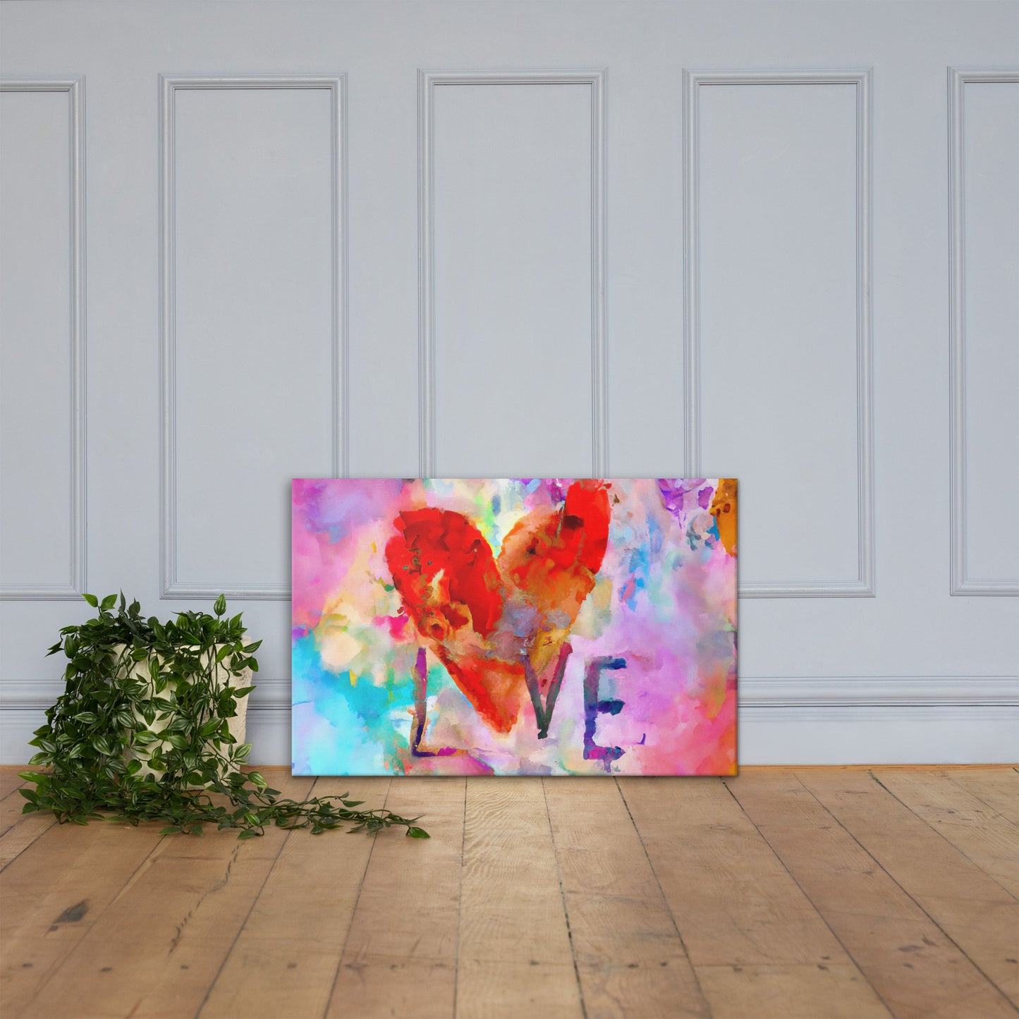 Love, Abstracts, Digital Art, Canvas Print, High Quality Image, For Home Decor & Interior Design