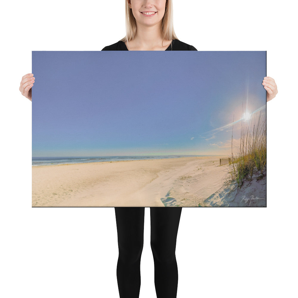 Sunrise at the Beach, Photography, Canvas Print, High Quality Image, For Home Decor & Interior Design