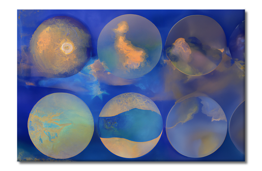 Celestials, Digital Art, Canvas Print, High Quality Image, For Home Decor & Interior Design