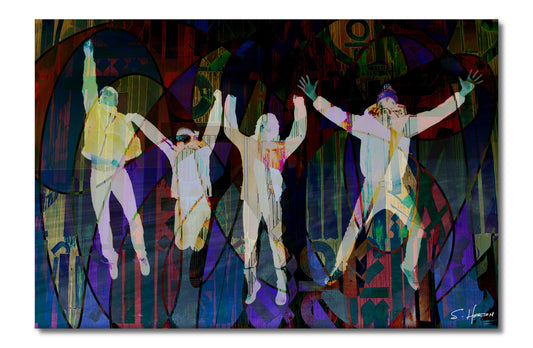 "Celebrate", Digital Art, Giclée on Canvas with Signature, High Quality Image, 24"x36" or 40"x60", Limited Edition of 50