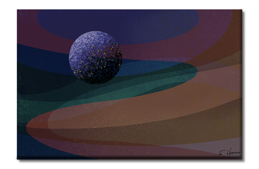 "Celestials", Digital Art, Giclée on Canvas with Signature, High Quality Image, 24"x36" or 40"x60", Limited Edition of 50