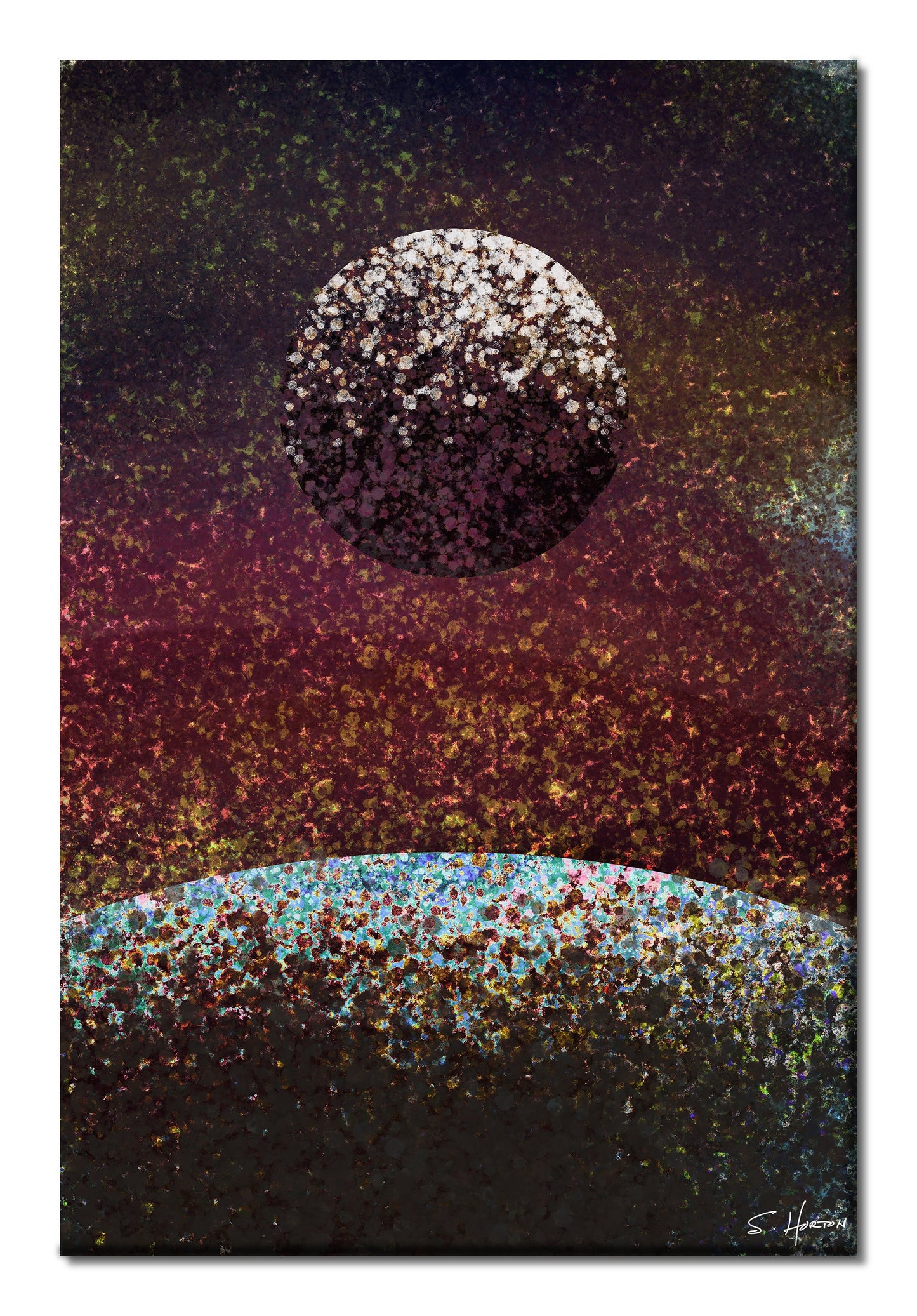 "Celestials", Digital Art, Giclée on Canvas with Signature, High Quality Image, 24"x36" or 40"x60", Limited Edition of 50