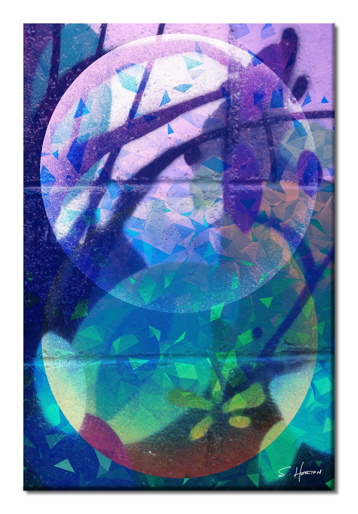 "Soul & Spirit", Abstract, Digital Art, Giclée on Canvas with Signature, 24"x36" or 40"x60", Limited Edition of 50