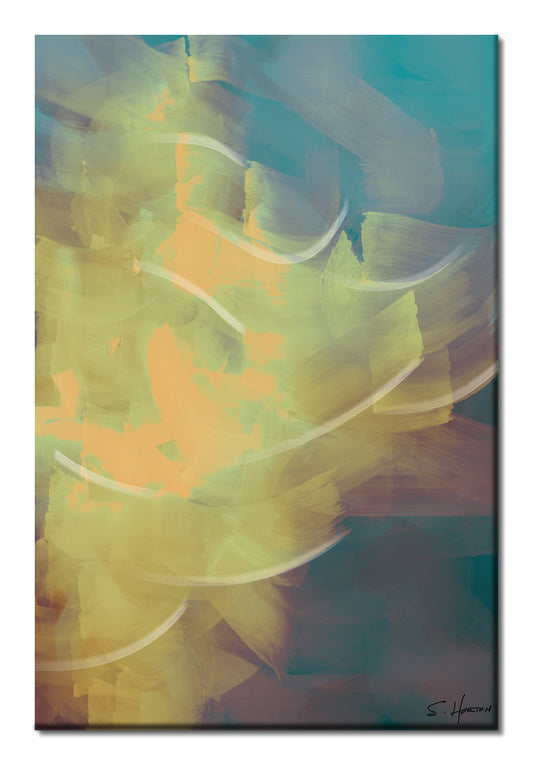 "A Wisp of Wind", Abstracts, Digital Art, Giclée on Canvas with Signature, High Quality Image, 24"x36" or 40"x60", Limited Edition of 50