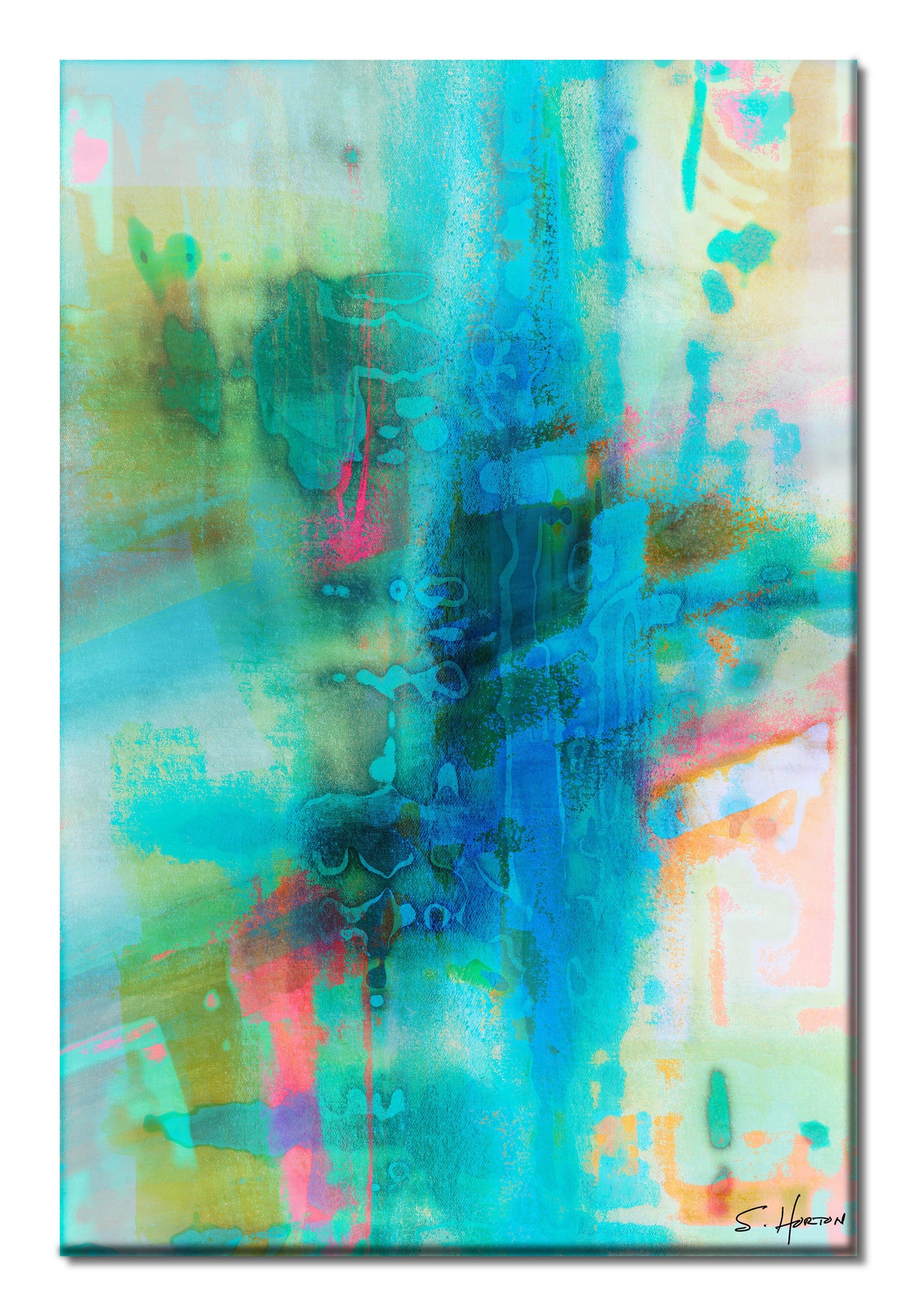 "City Centric" 017, Digital Art, Giclée on Canvas with Signature, High Quality Image, 24"x36" or 40"x60", Limited Edition of 50