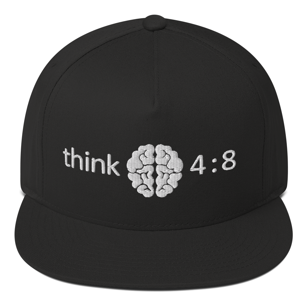 Flat Bill Cap - Think 4:8