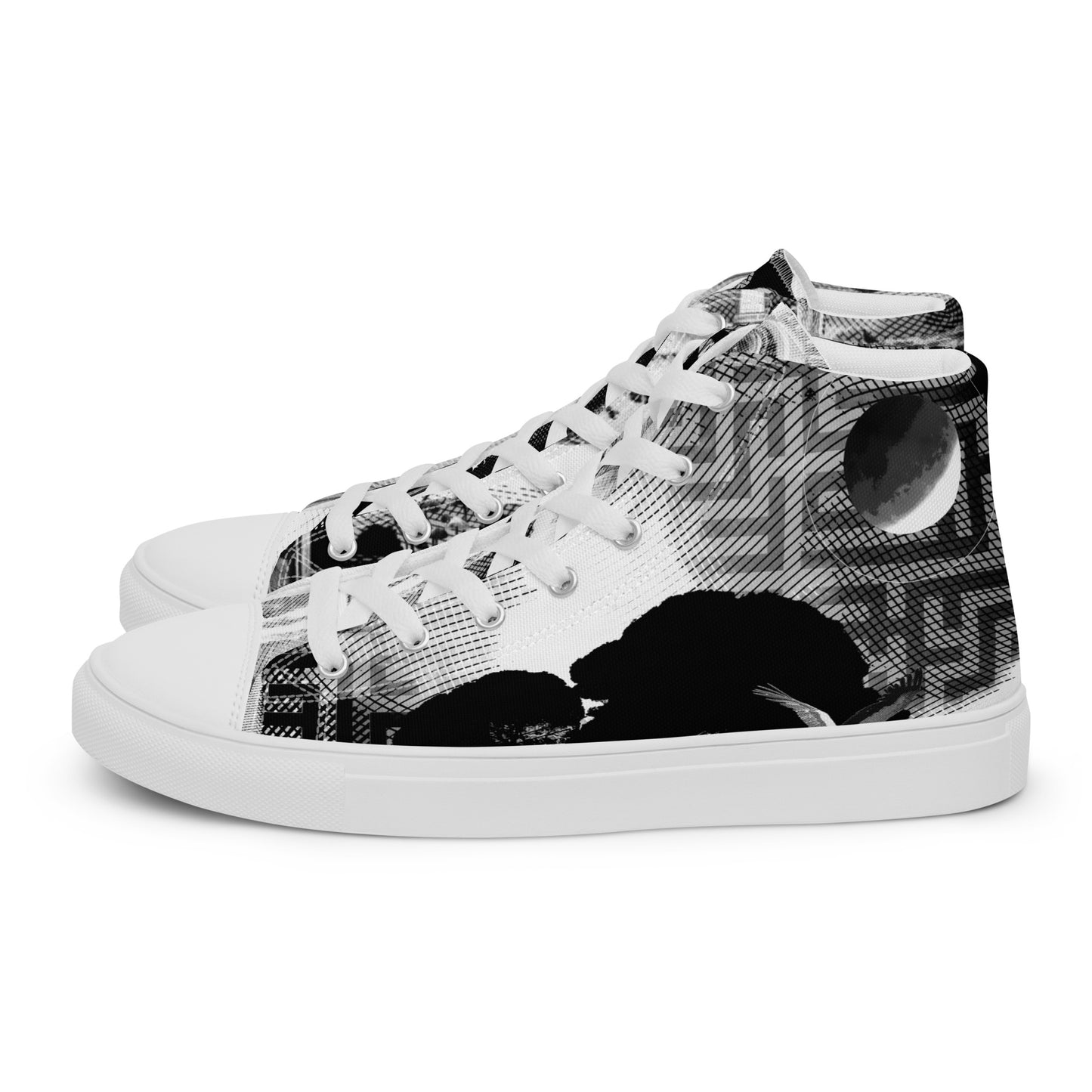 Dreamcatchers Series Men’s High Top Canvas Shoes