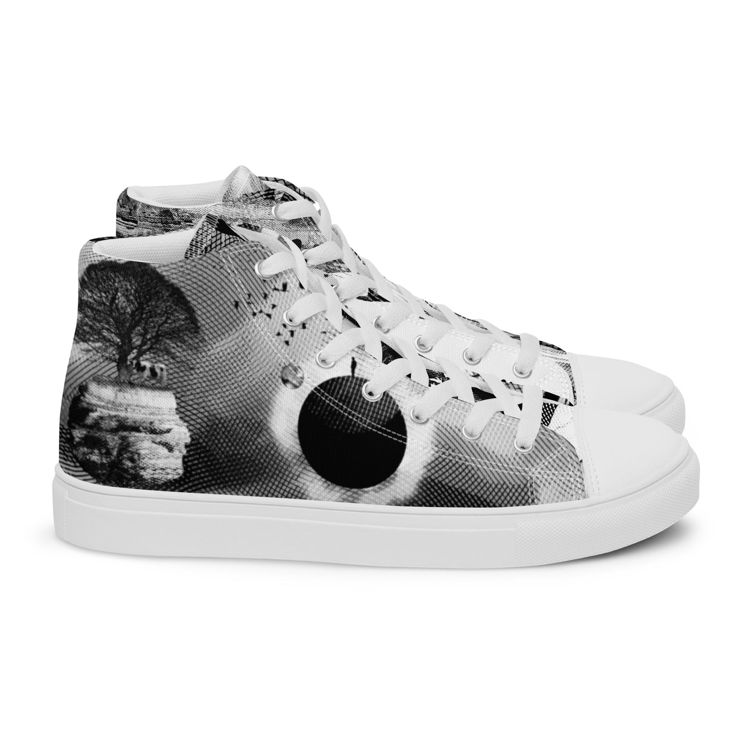 Dreamcatchers Series Men’s High Top Canvas Shoes