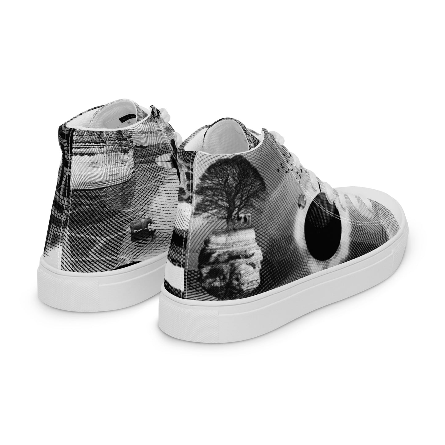 Dreamcatchers Series Men’s High Top Canvas Shoes