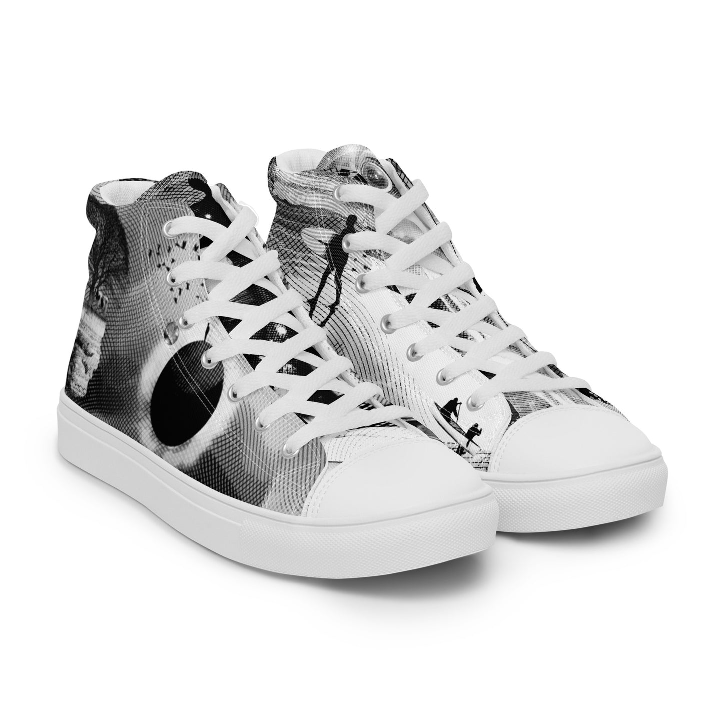 Dreamcatchers Series Men’s High Top Canvas Shoes