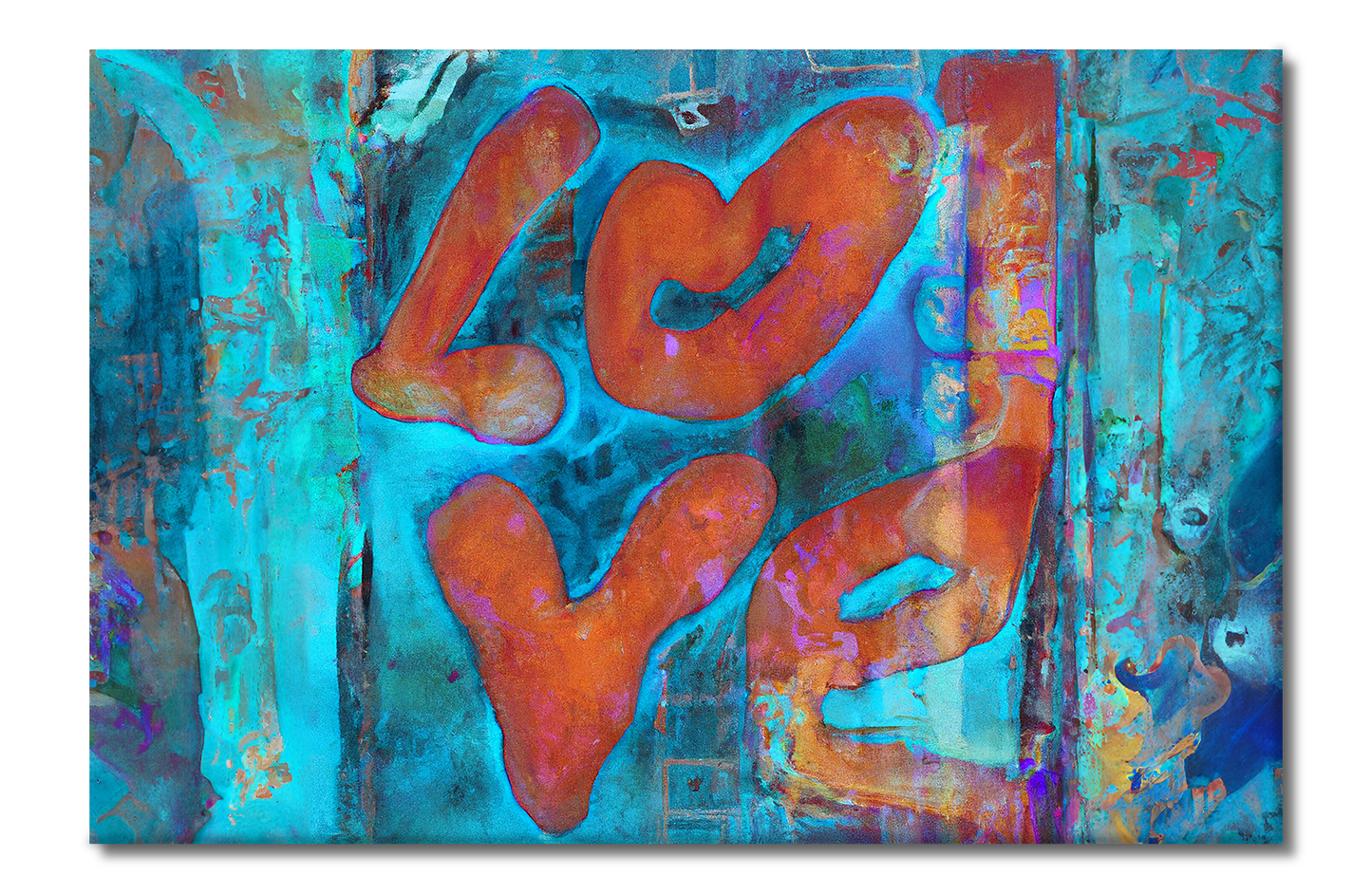 Love, Abstracts, Digital Art, Canvas Print, High Quality Image, For Home Decor & Interior Design