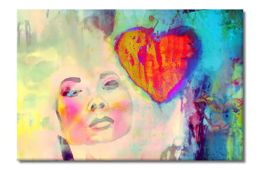 Love That, Neon Love Series, Digital Art, Canvas Print, High Quality Image, For Home Decor & Interior Design