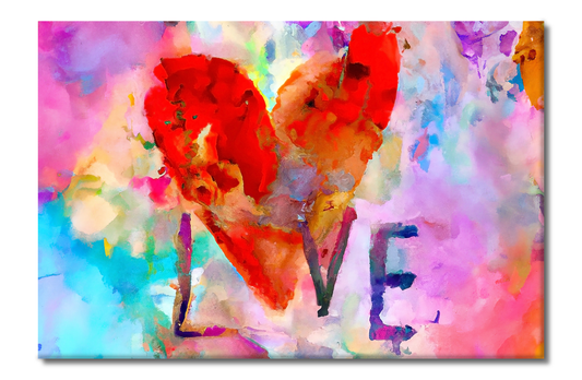 Love, Abstracts, Digital Art, Canvas Print, High Quality Image, For Home Decor & Interior Design