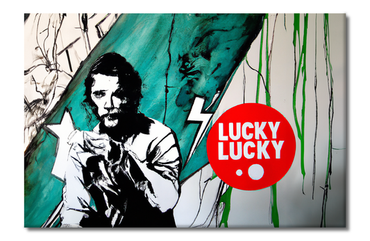 Lucky, Lucky, Portraits, Digital Art, Canvas Print, High Quality Image, For Home Decor & Interior Design