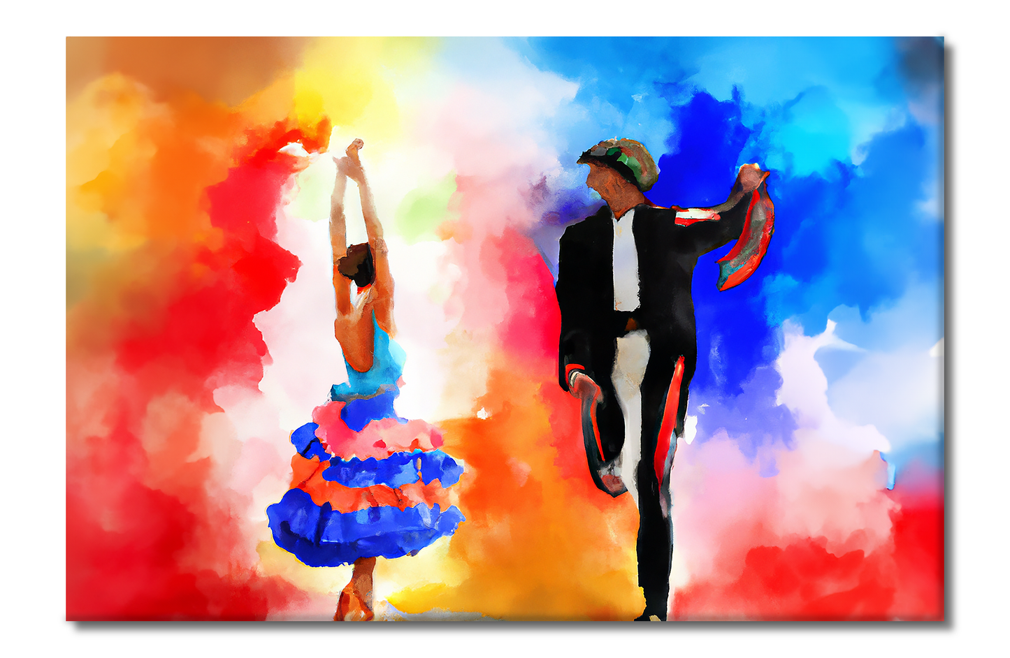 Dance, Portraits, Digital Art, Canvas Print, High Quality Image, For Home Decor & Interior Design