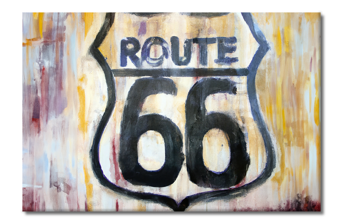 Route 66 Series, Digital Art, Canvas Print, High Quality Image, For Home Decor & Interior Design