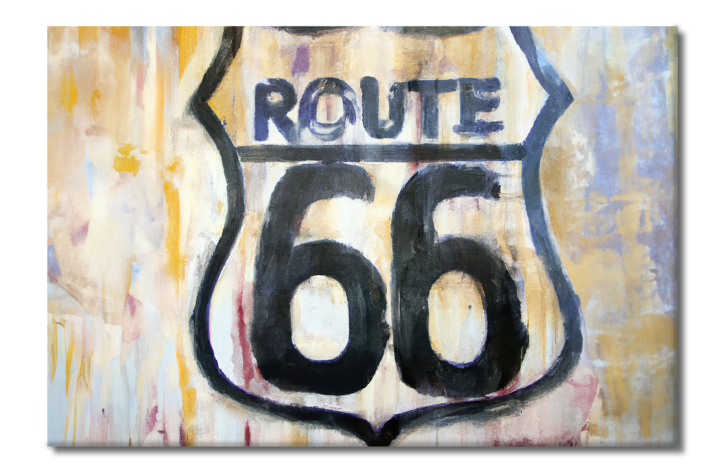 Route 66 Series, Digital Art, Canvas Print, High Quality Image, For Home Decor & Interior Design