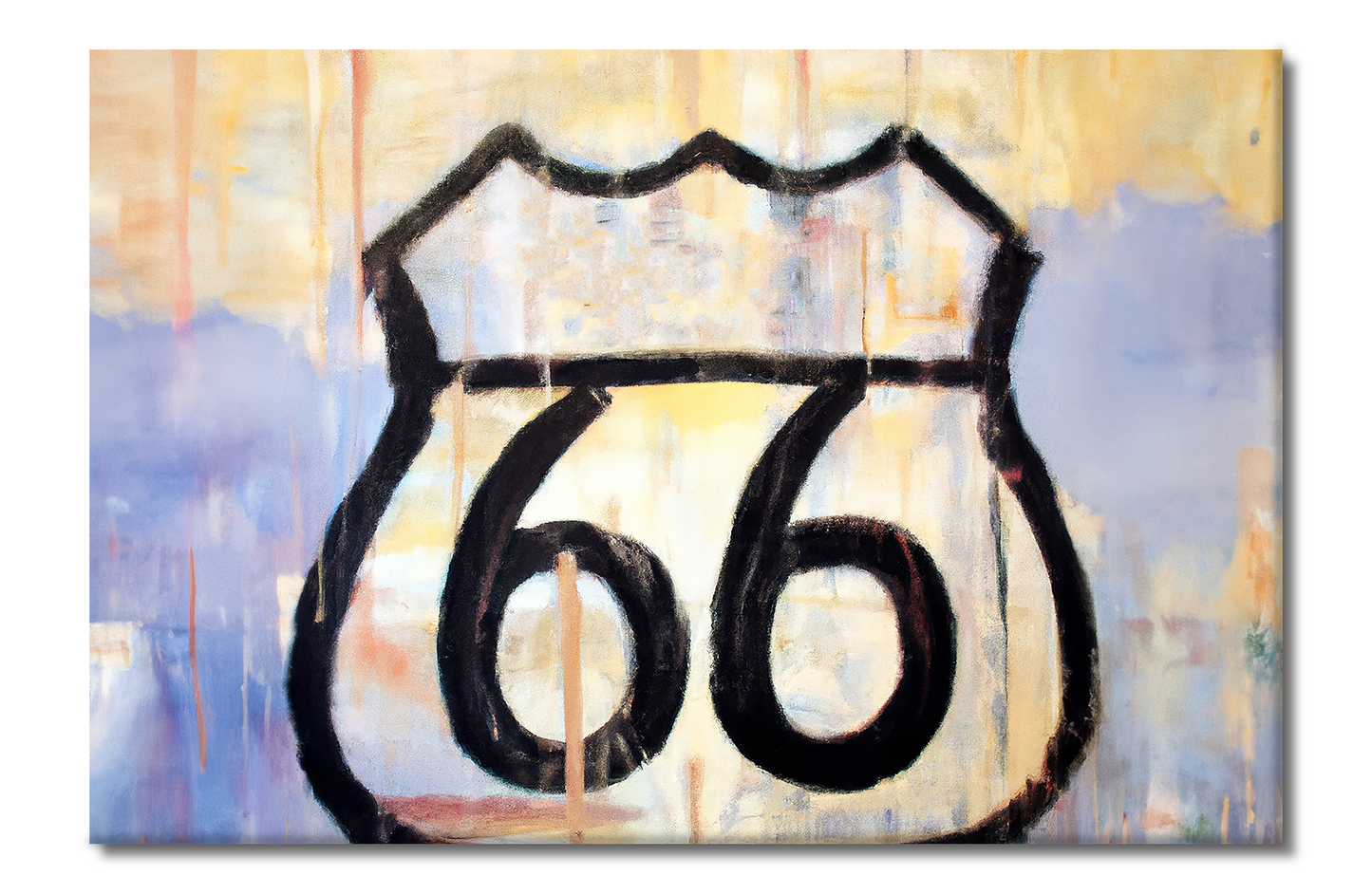 Route 66 Series, Digital Art, Canvas Print, High Quality Image, For Home Decor & Interior Design