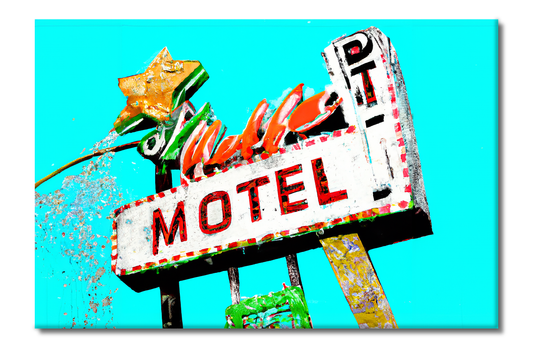 Route 66 Series, Digital Art, Canvas Print, High Quality Image, For Home Decor & Interior Design