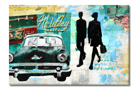 Route 66 Series, Digital Art, Canvas Print, High Quality Image, For Home Decor & Interior Design