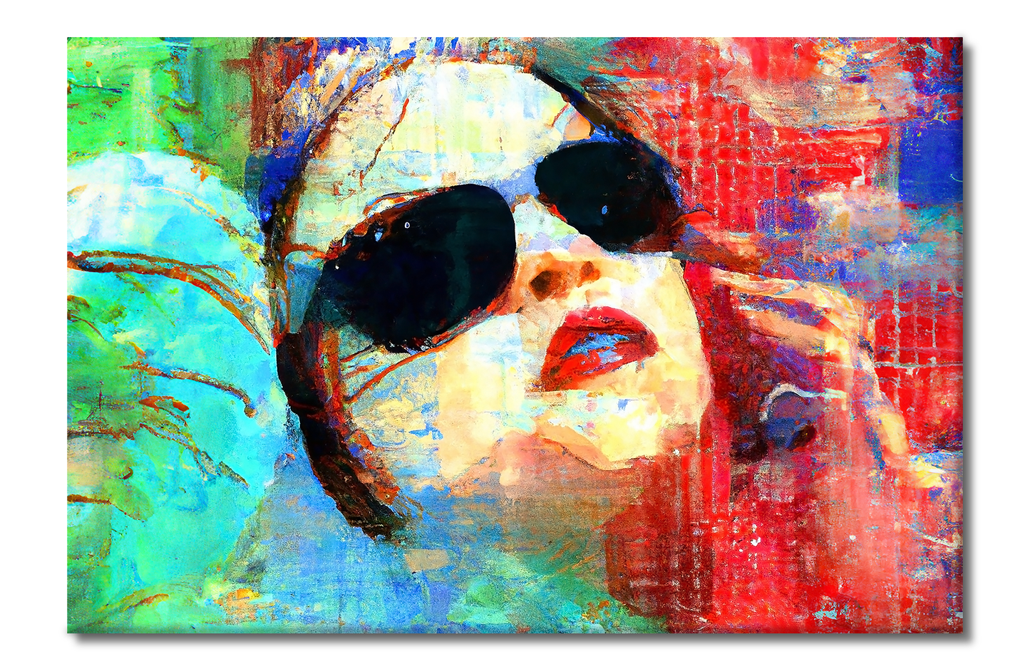 She Vibes, Digital Art, Canvas Print, High Quality Image, For Home Decor & Interior Design