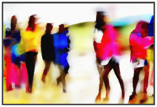 Urban Vibes, Digital Art, Canvas Print, High Quality Image, For Home Decor & Interior Design