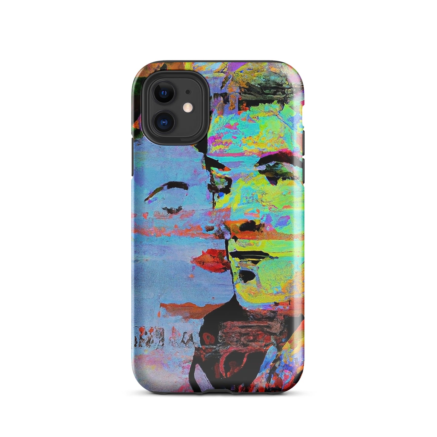 1038: Neon Love Series Tough Case for iPhone® (for models 11-15)