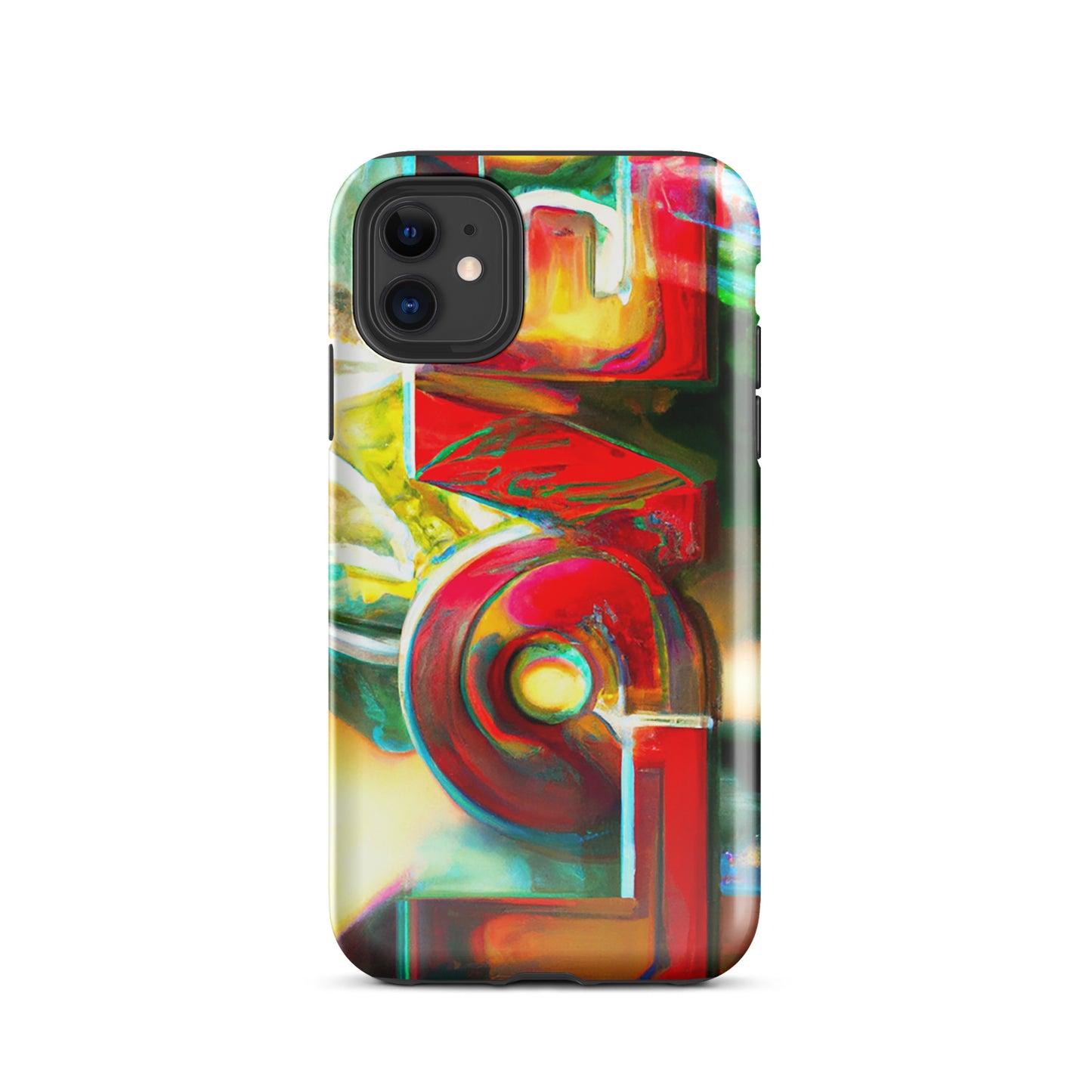 1040: Love, Abstracts Tough Case for iPhone® (for models 11-15)