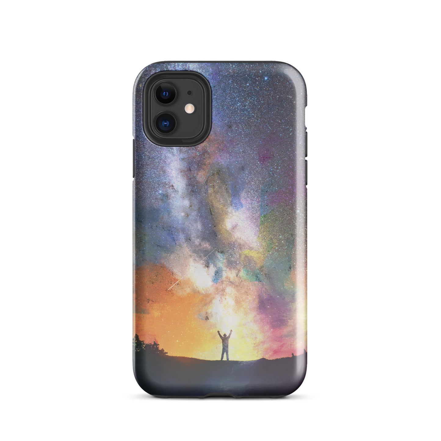 1009: Celestials Galaxy Tough Case for iPhone® (for models 11-15)