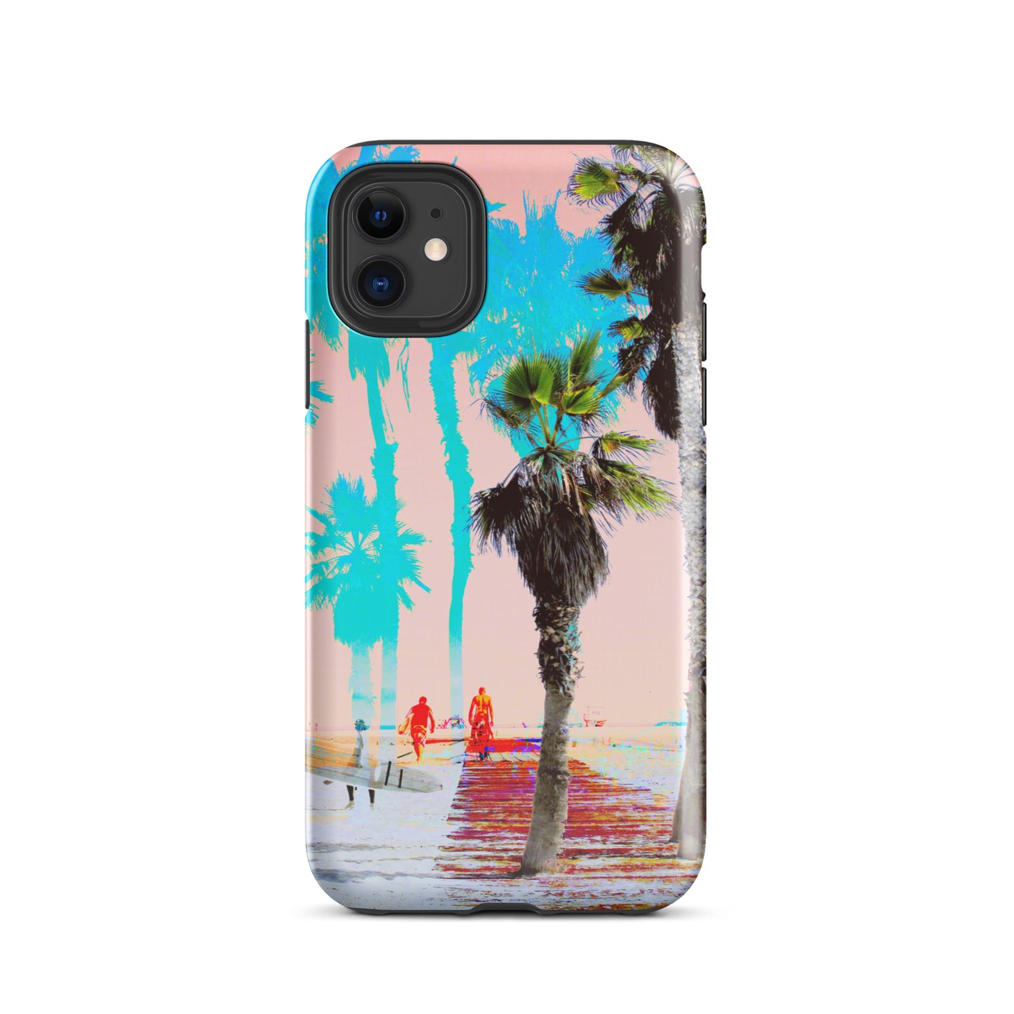 1055: Santa Monica Boardwalk, Beach Life, Photo Art Tough Case for iPhone® (for models 11-15)