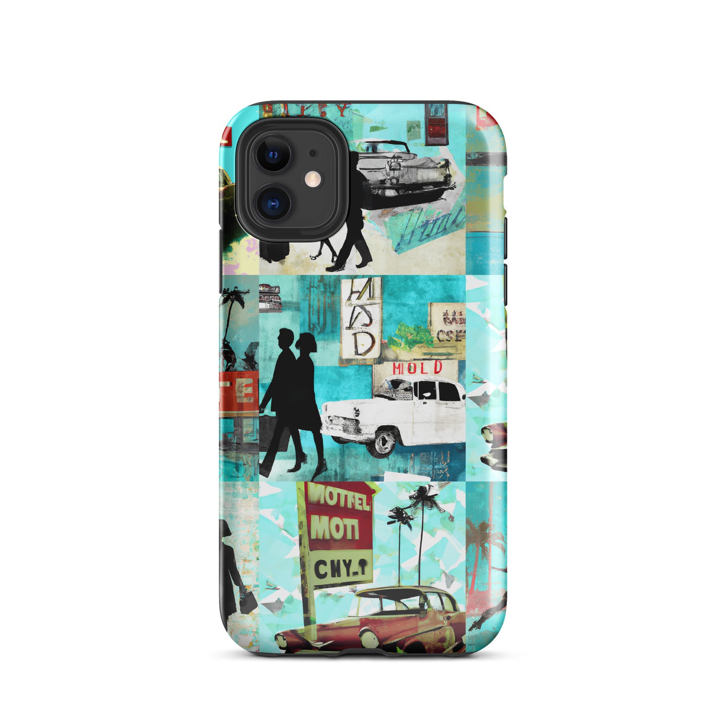 1052: Road Trip, Route 66 Series, Tough Case for iPhone® (for models 11-15)