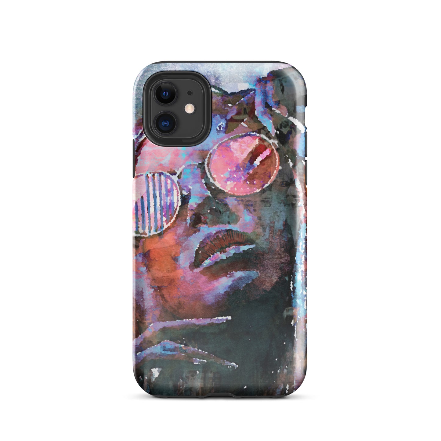 1060: She Vibes, Sunglasses, Tough Case for iPhone® (for models 11-15)