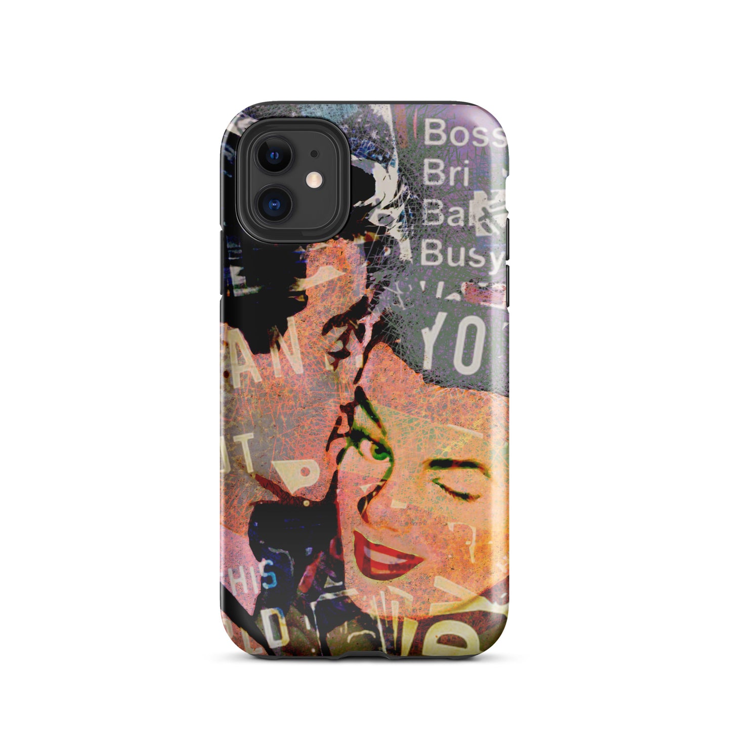 1049: Wink, Neon Love Series Wink Tough Case for iPhone® (for models 11-15)