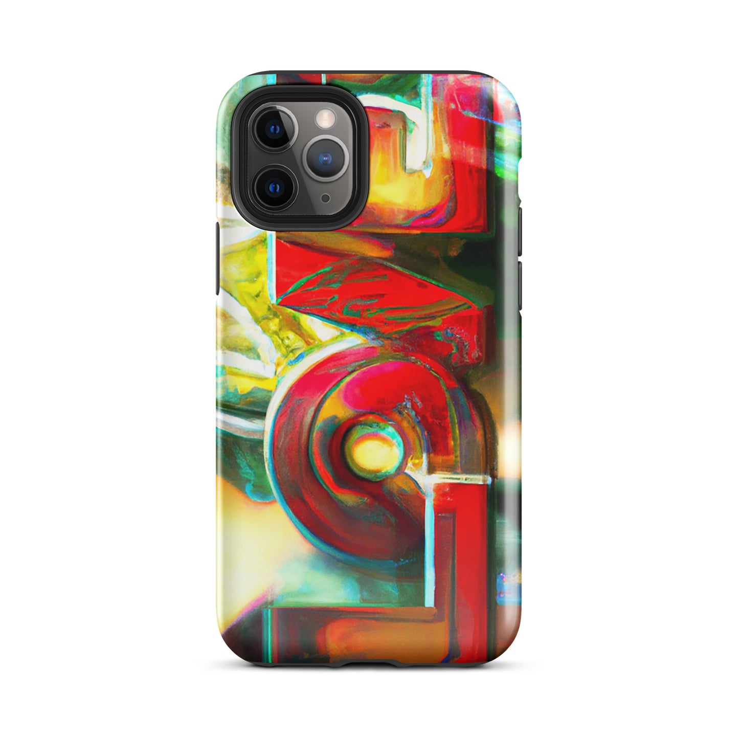 1040: Love, Abstracts Tough Case for iPhone® (for models 11-15)