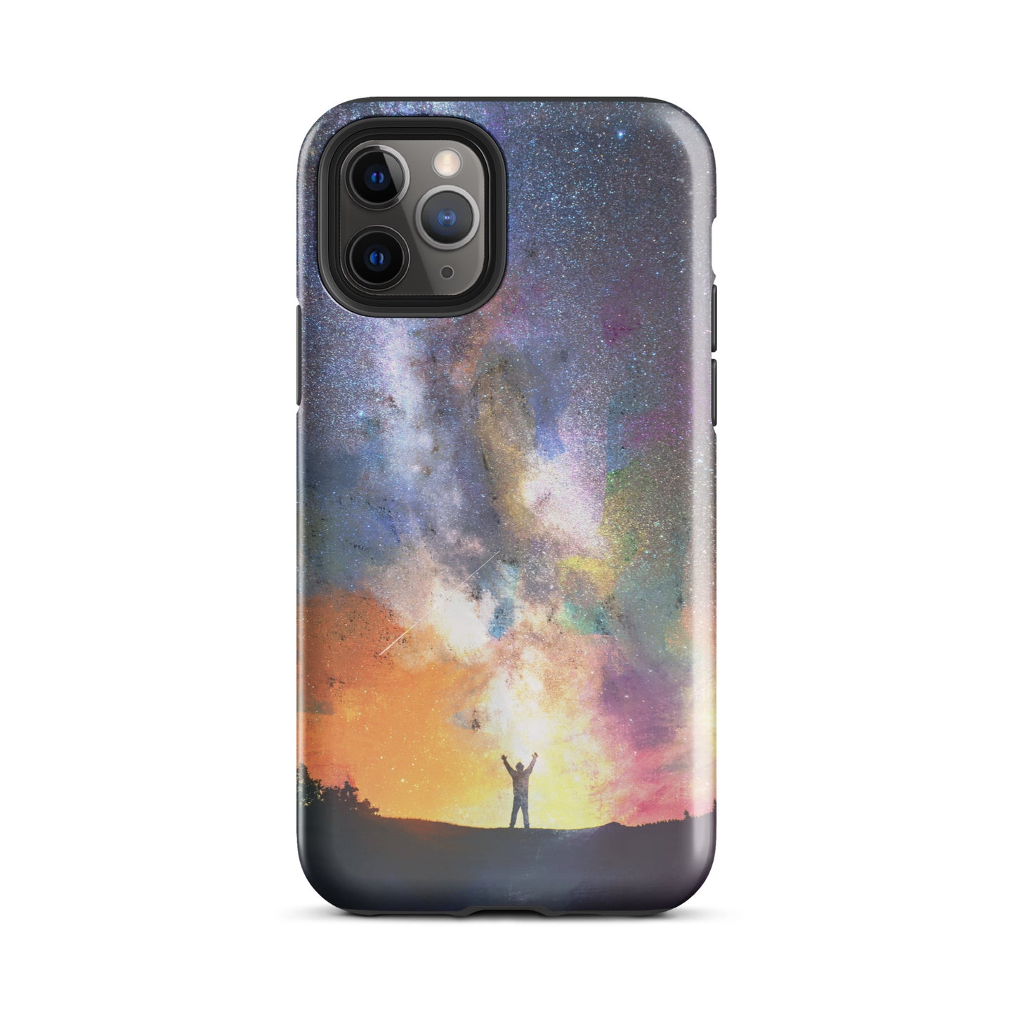 1009: Celestials Galaxy Tough Case for iPhone® (for models 11-15)