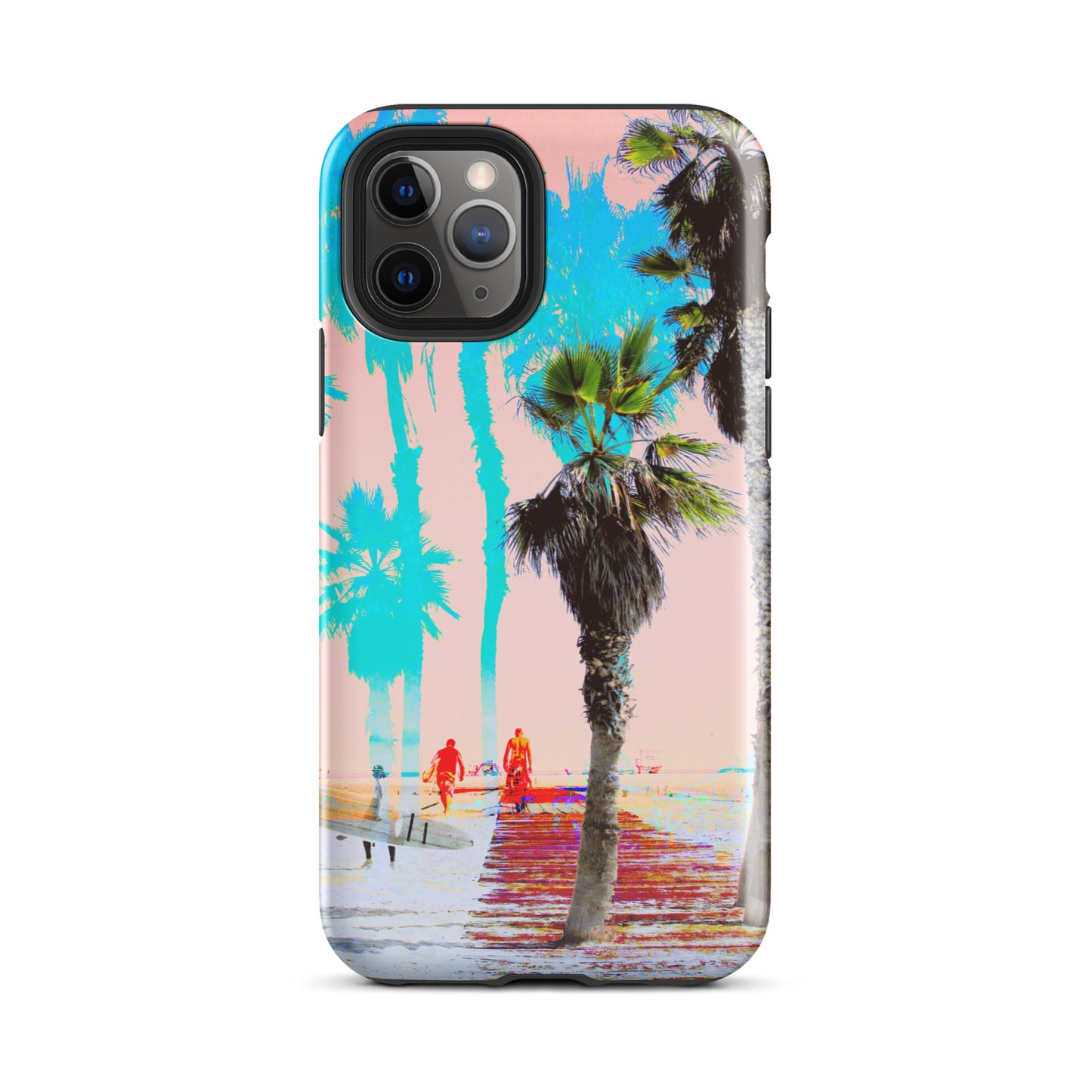 1055: Santa Monica Boardwalk, Beach Life, Photo Art Tough Case for iPhone® (for models 11-15)