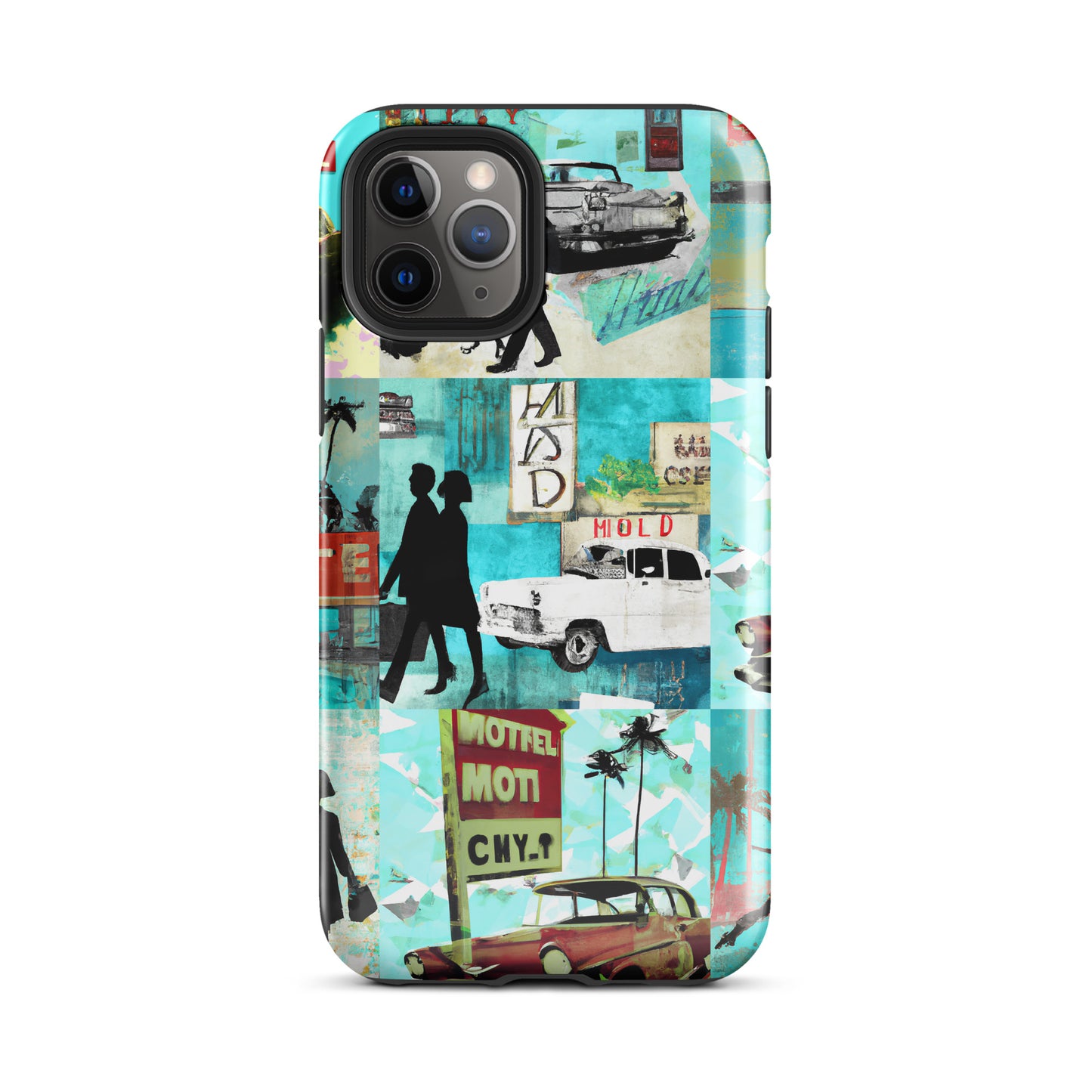 1052: Road Trip, Route 66 Series, Tough Case for iPhone® (for models 11-15)