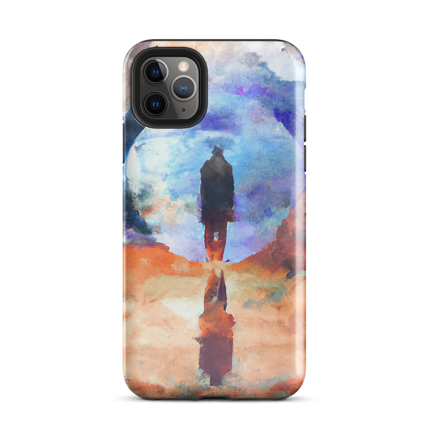 1019: Dreamcatchers Series Surreal Abstract Tough Case for iPhone® (for models 11-15)