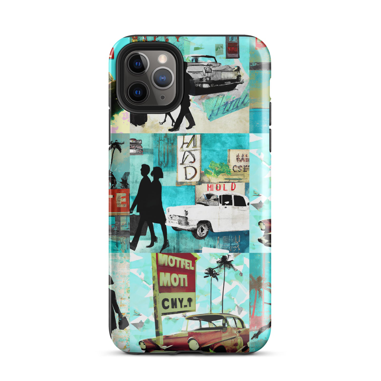 1052: Road Trip, Route 66 Series, Tough Case for iPhone® (for models 11-15)