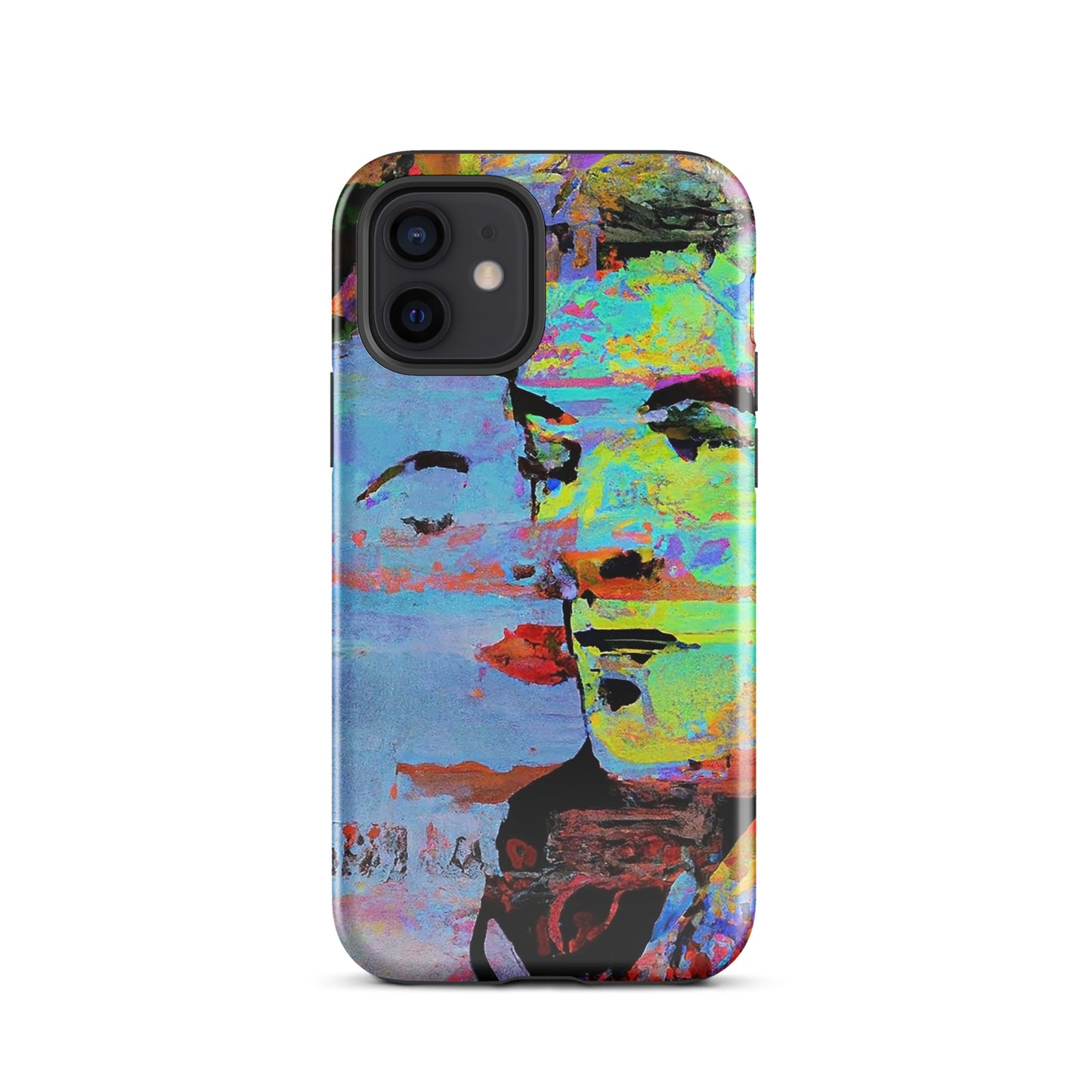 1038: Neon Love Series Tough Case for iPhone® (for models 11-15)