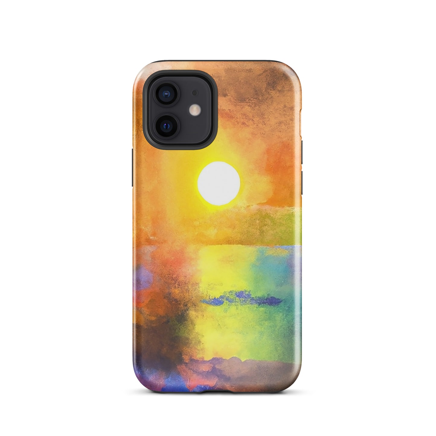 1056: Sunrise Sunset, Scenics, Tough Case for iPhone® (for models 11-15)